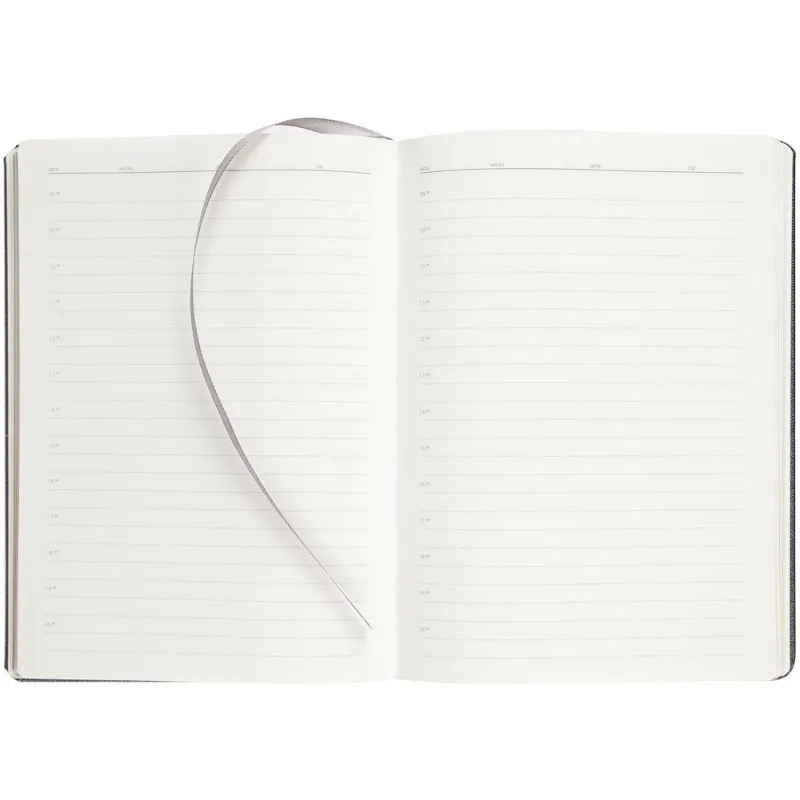Parker P1111005 Ежедневник недатированный, серый c нанесением Logo  Фото 3