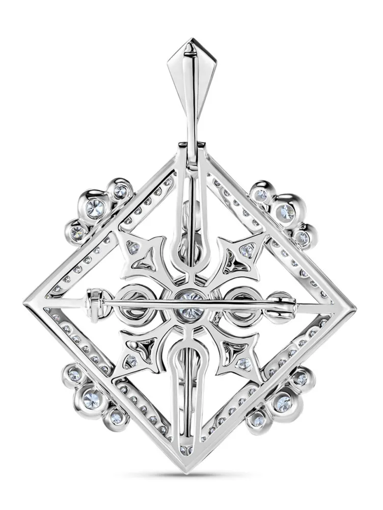 ALROSA Diamonds BH141D21S Брошь-подвеска  Фото 3